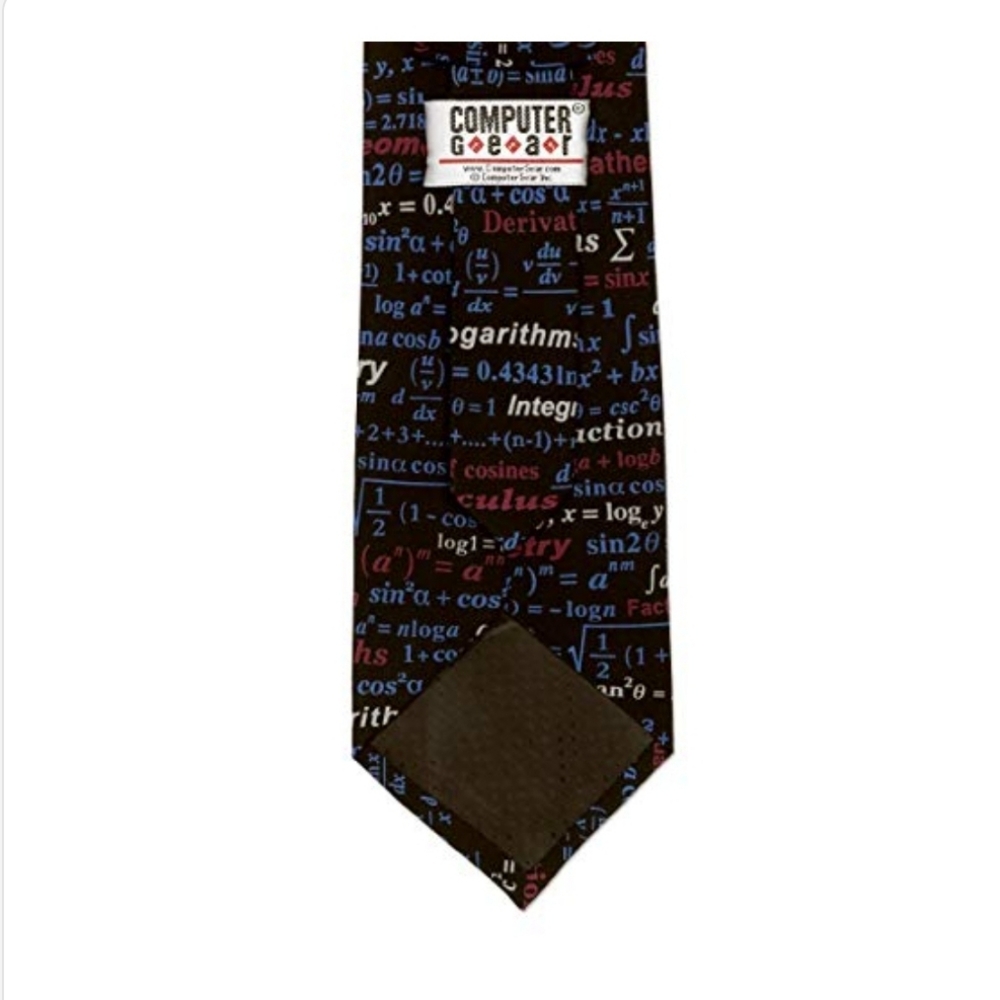 Computer Gear Math Equation Engineer Tie - image 3